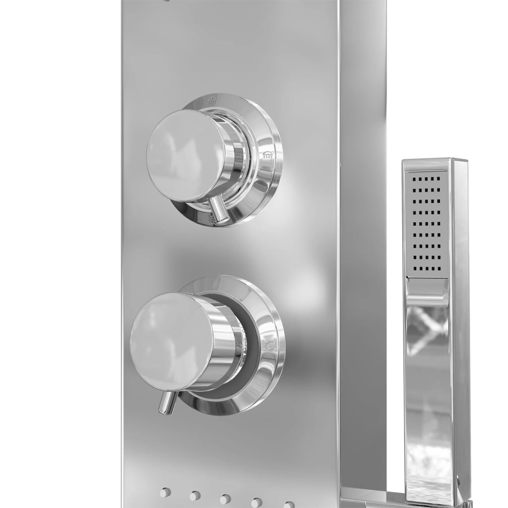 Suihkupaneelijärjestelmä ruostumaton teräs neliö - Sisustajankoti.fi