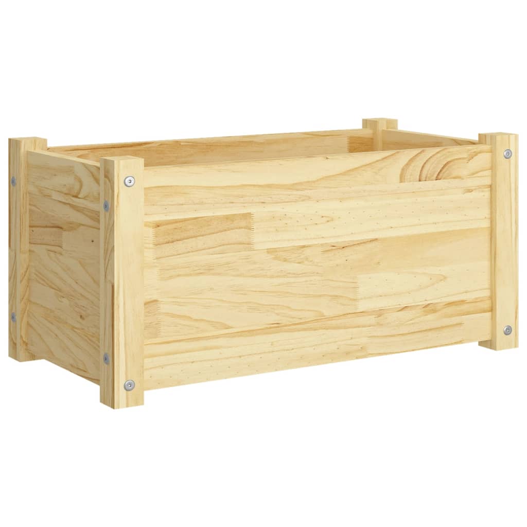 Puutarhan kukkalaatikko 60x31x31 cm täysi mänty - Sisustajankoti.fi