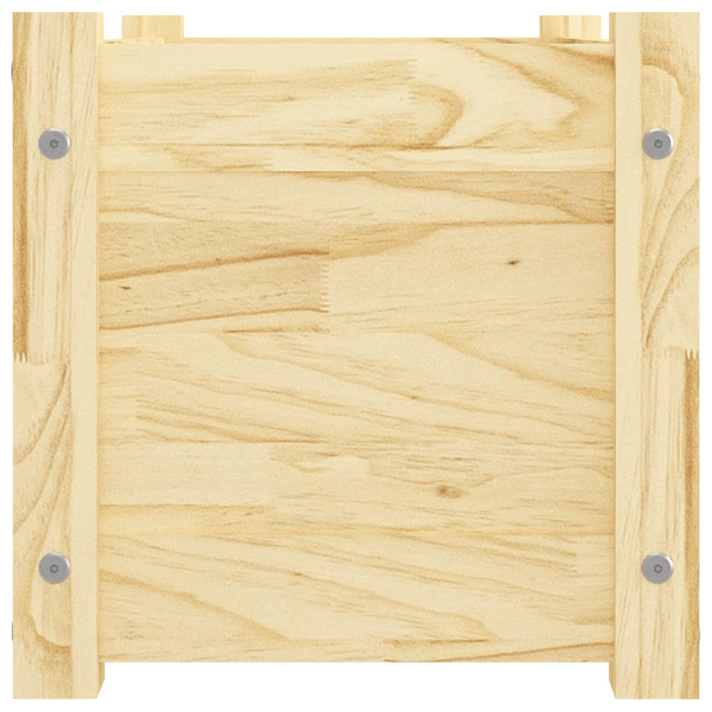 Puutarhan kukkalaatikot 2 kpl 60x31x31 cm täysi mänty - Sisustajankoti.fi
