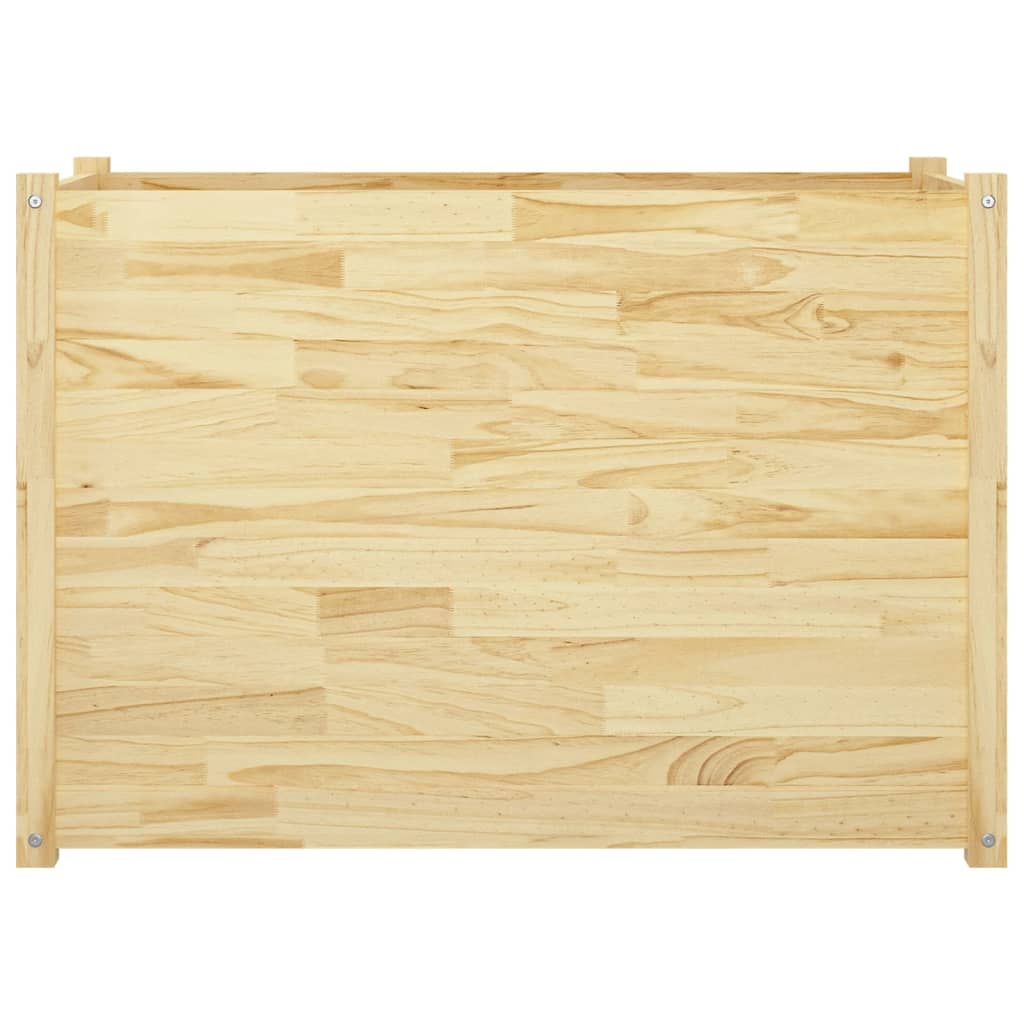 Puutarhan kukkalaatikko 100x50x70 cm täysi mänty - Sisustajankoti.fi