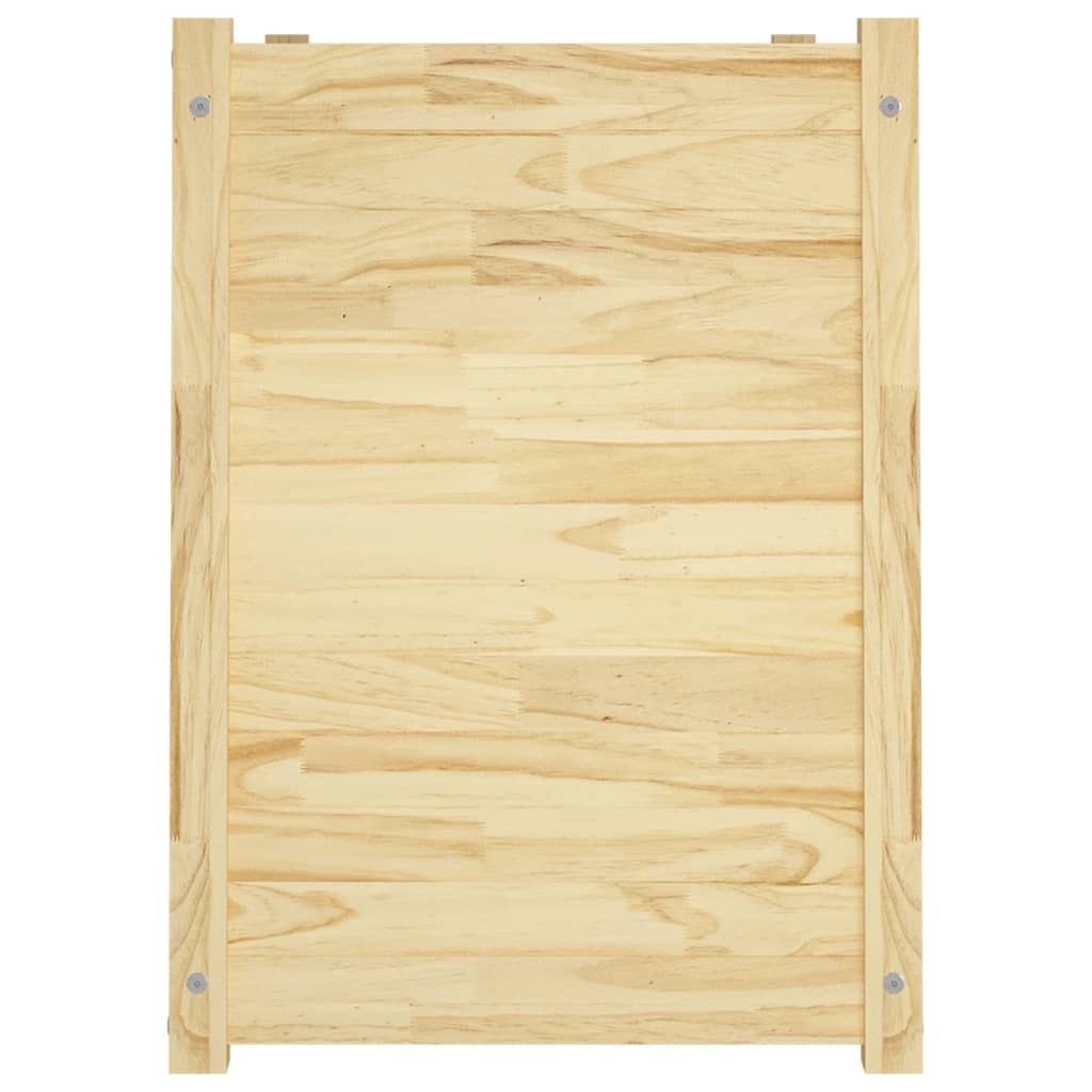Puutarhan kukkalaatikko 100x50x70 cm täysi mänty - Sisustajankoti.fi