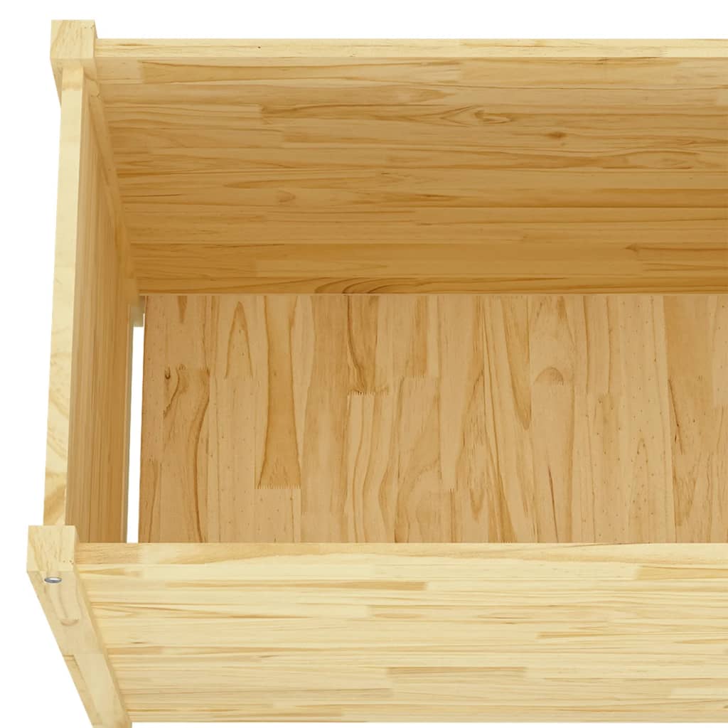 Puutarhan kukkalaatikko 100x50x70 cm täysi mänty - Sisustajankoti.fi