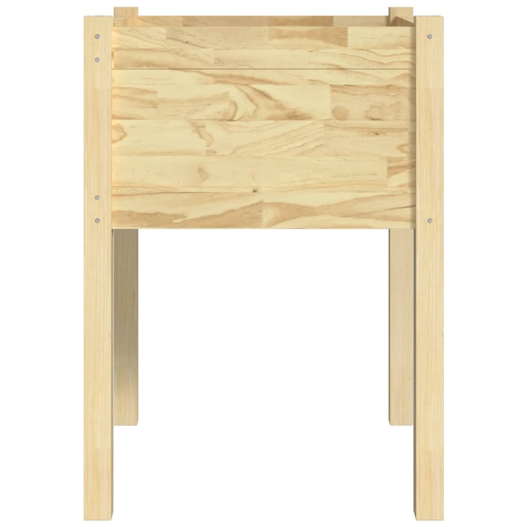 Puutarhan kukkalaatikot 2 kpl 50x50x70cm täysi mänty - Sisustajankoti.fi