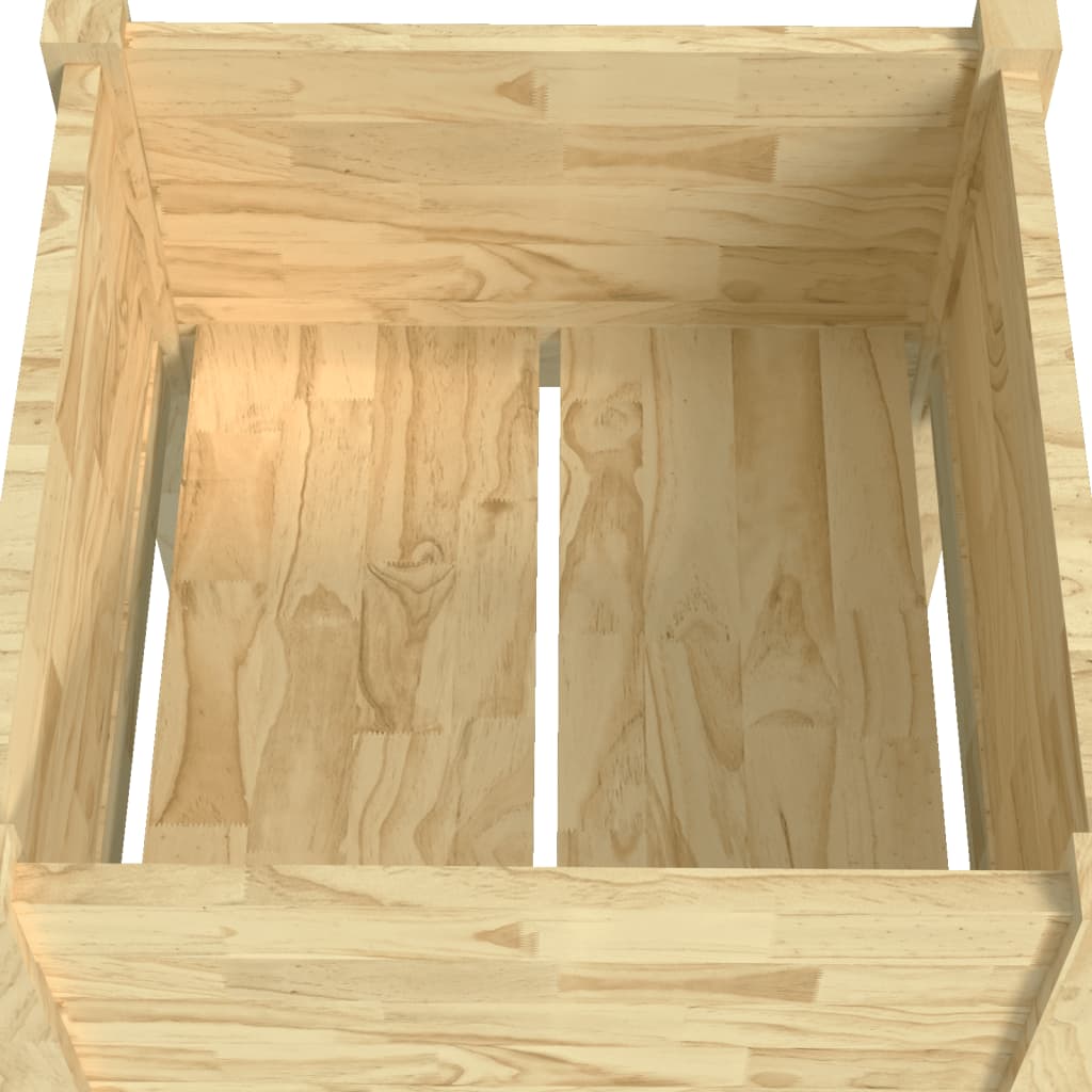 Puutarhan kukkalaatikot 2 kpl 50x50x70cm täysi mänty - Sisustajankoti.fi
