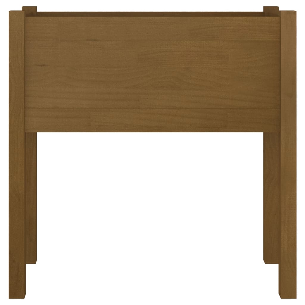 Puutarhan kukkalaatikot 2 kpl hunajanruskea 70x31x70 cm mänty - Sisustajankoti.fi