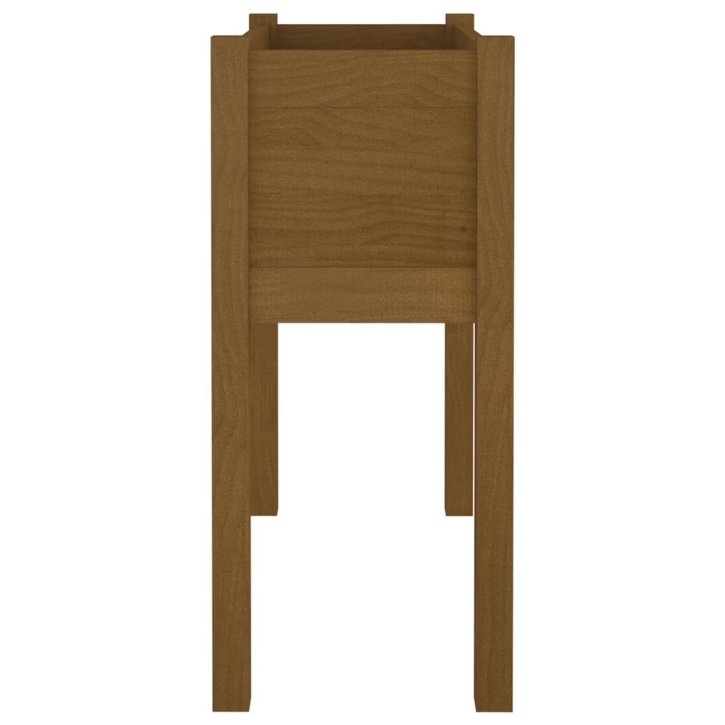 Puutarhan kukkalaatikot 2 kpl hunajanruskea 70x31x70 cm mänty - Sisustajankoti.fi