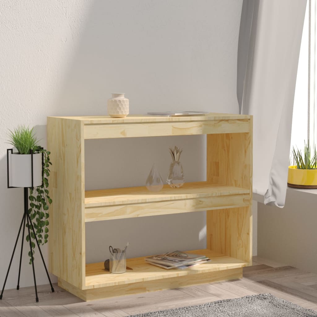 Kirjahylly 80x35x71 cm täysi mänty - Sisustajankoti.fi