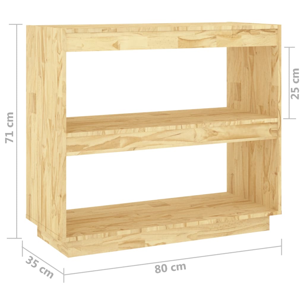 Kirjahylly 80x35x71 cm täysi mänty - Sisustajankoti.fi