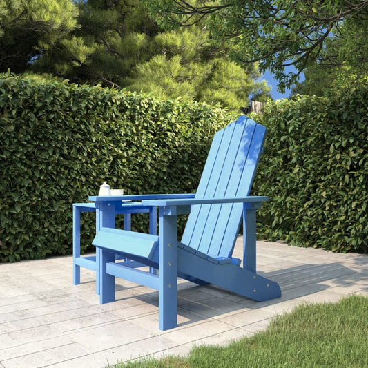 Adirondack puutarhatuoli HDPE vedensininen - Sisustajankoti.fi