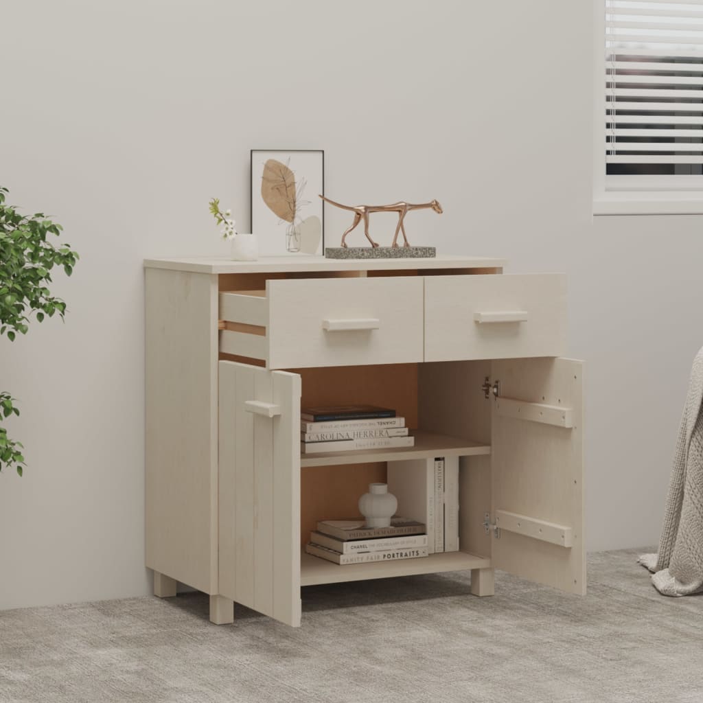 Senkki hunajanruskea 79x40x80 cm täysi mänty - Sisustajankoti.fi