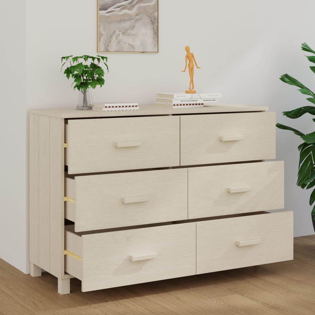 Senkki hunajanruskea 113x40x80 cm täysi mänty - Sisustajankoti.fi