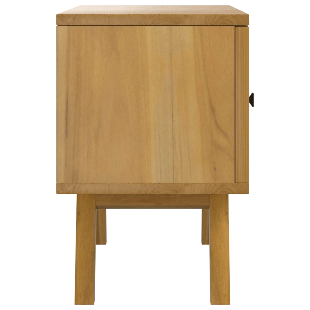 TV-taso 110x30x50 cm täysi tiikki - Sisustajankoti.fi