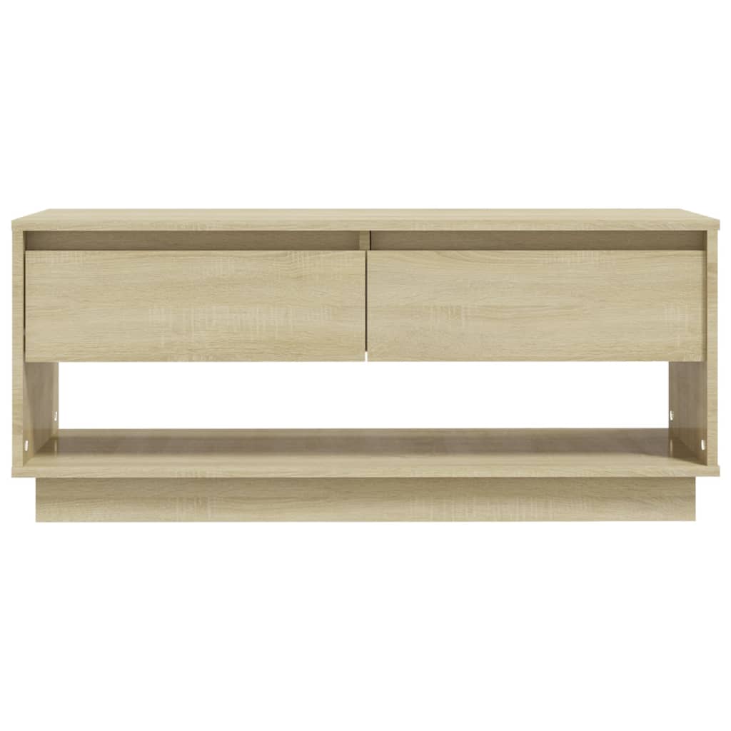 TV-taso Sonoma-tammi 102x41x44 cm lastulevy - Sisustajankoti.fi
