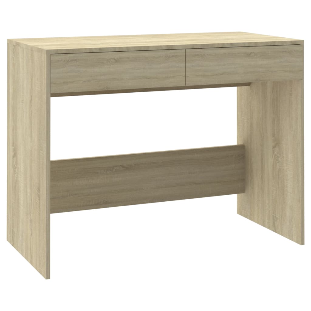 Työpöytä Sonoma-tammi 101x50x76,5 cm lastulevy - Sisustajankoti.fi