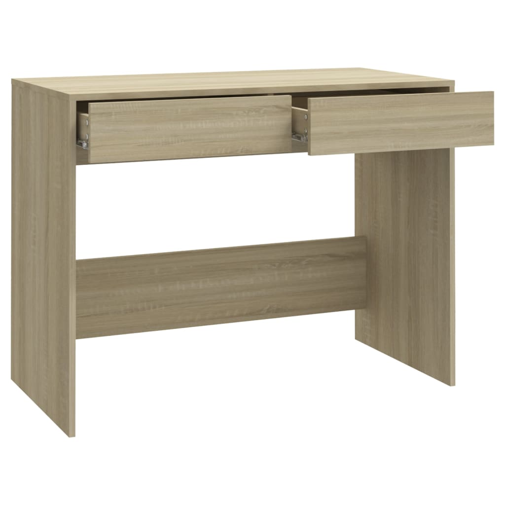 Työpöytä Sonoma-tammi 101x50x76,5 cm lastulevy - Sisustajankoti.fi