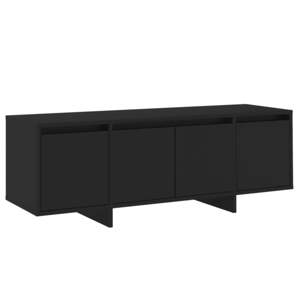 TV-taso musta 120x30x40,5 cm lastulevy - Sisustajankoti.fi