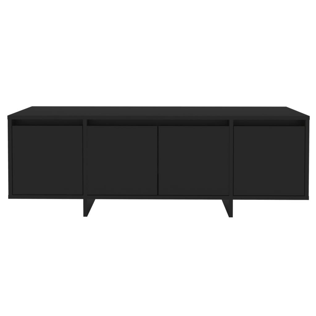 TV-taso musta 120x30x40,5 cm lastulevy - Sisustajankoti.fi