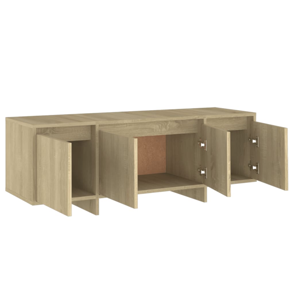 TV-taso Sonoma tammi 120x30x40,5 cm lastulevy - Sisustajankoti.fi