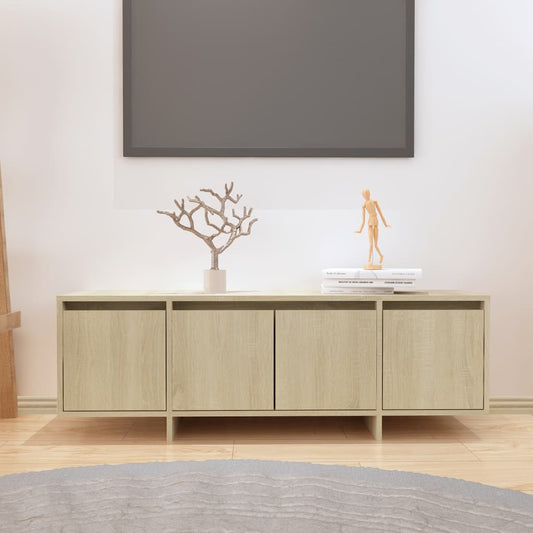 TV-taso Sonoma tammi 120x30x40,5 cm lastulevy - Sisustajankoti.fi