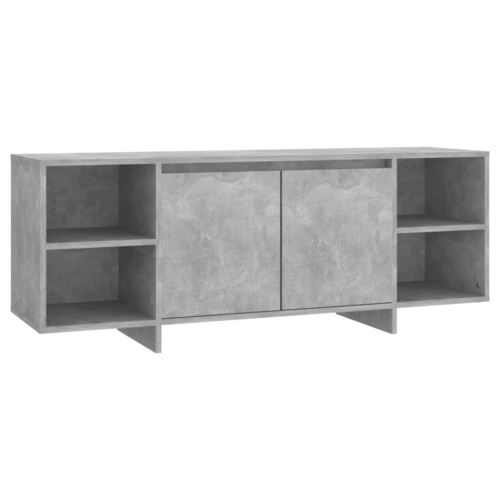 TV-taso betoninharmaa 130x35x50 cm lastulevy - Sisustajankoti.fi