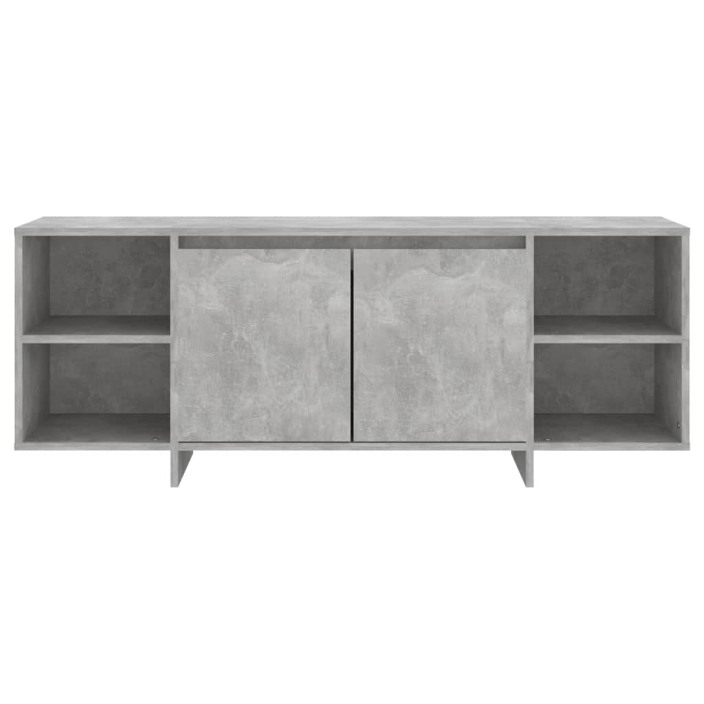 TV-taso betoninharmaa 130x35x50 cm lastulevy - Sisustajankoti.fi
