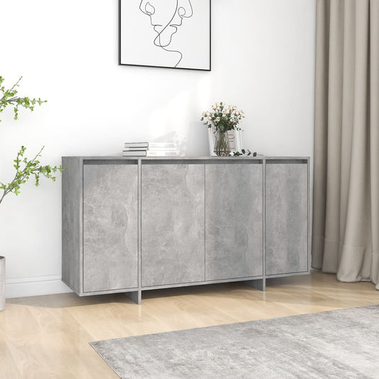 Senkki betoninharmaa 135x41x75 cm lastulevy - Sisustajankoti.fi