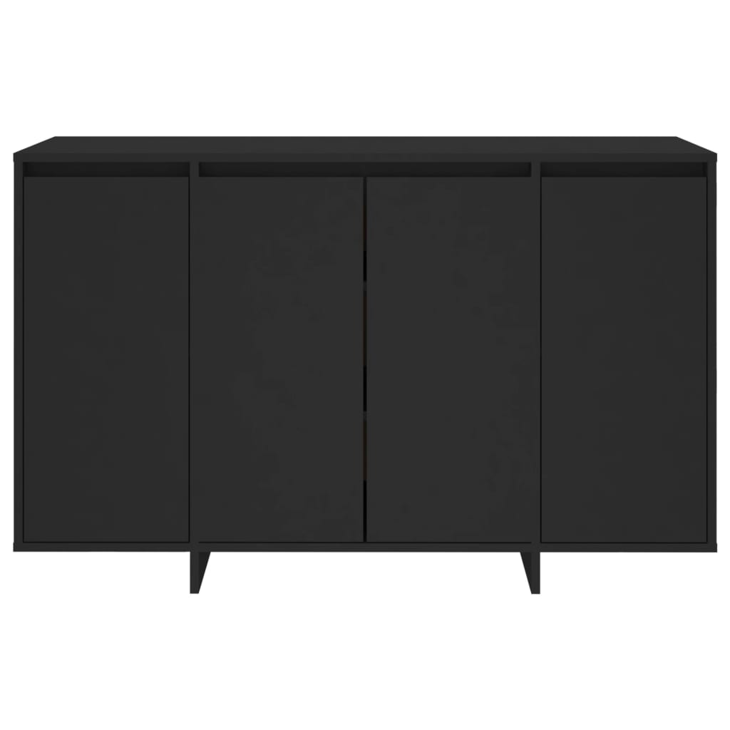 Senkki musta 120x41x75cm lastulevy - Sisustajankoti.fi