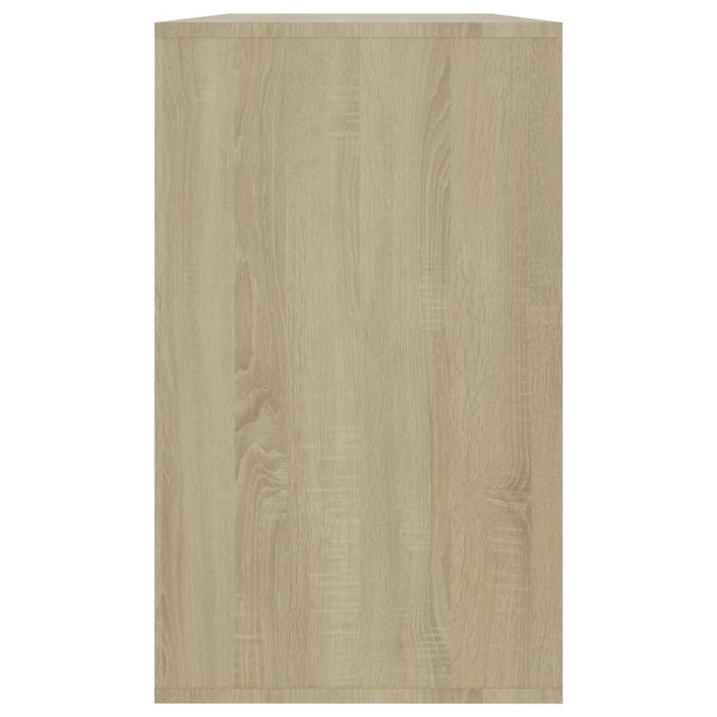 Senkki Sonoma-tammi 120x41x75 cm lastulevy - Sisustajankoti.fi