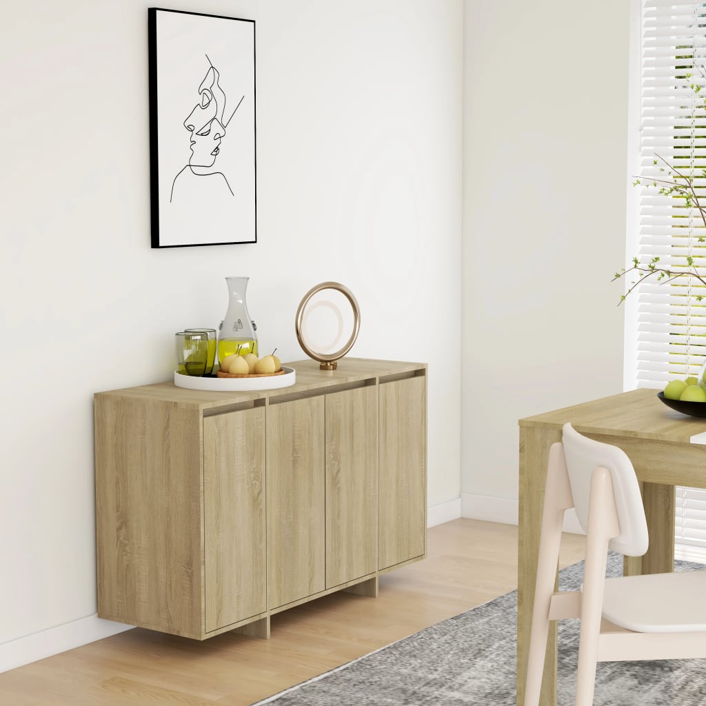 Senkki Sonoma-tammi 120x41x75 cm lastulevy - Sisustajankoti.fi