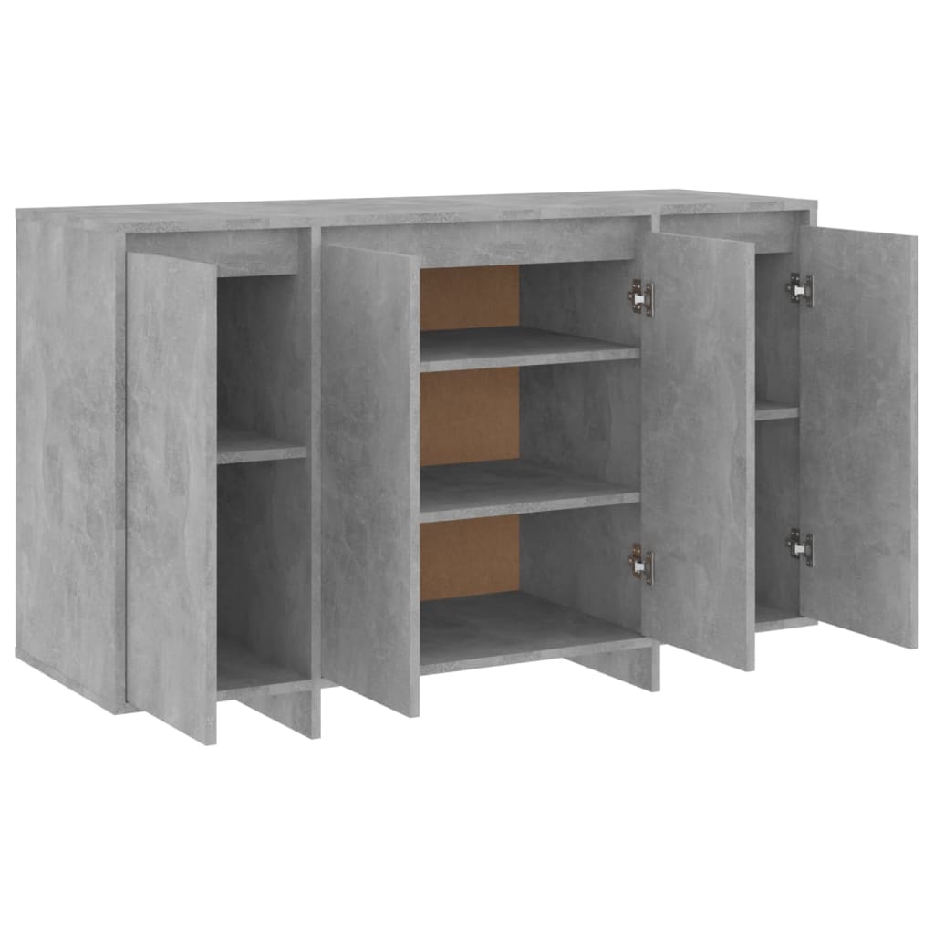 Senkki betoninharmaa 120x41x75 cm lastulevy - Sisustajankoti.fi