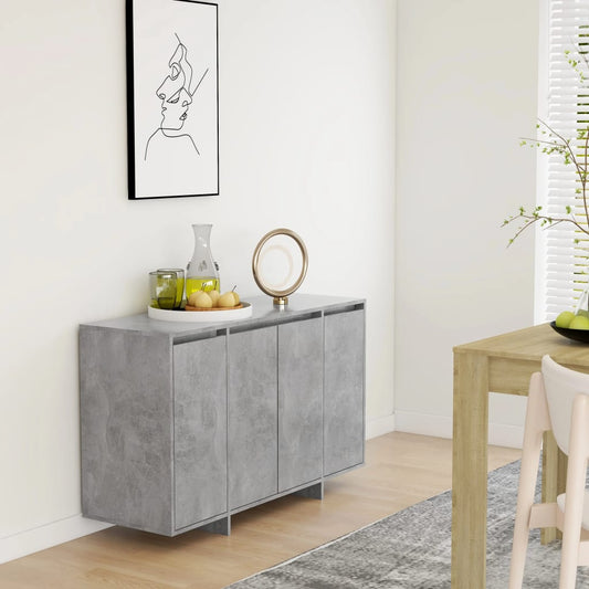 Senkki betoninharmaa 120x41x75 cm lastulevy - Sisustajankoti.fi