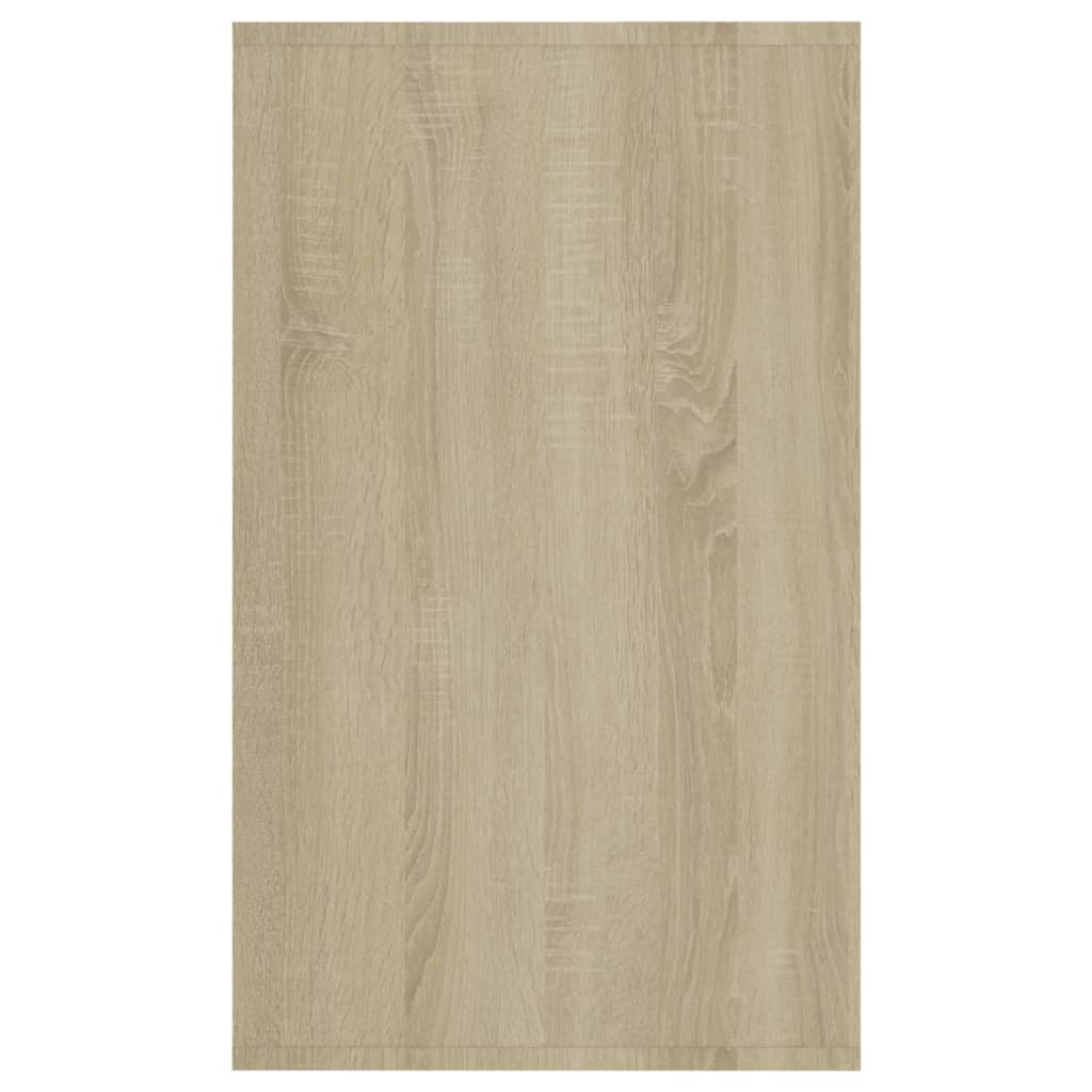 Senkki 3 vetolaatikolla Sonoma-tammi 120x41x75 cm lastulevy - Sisustajankoti.fi