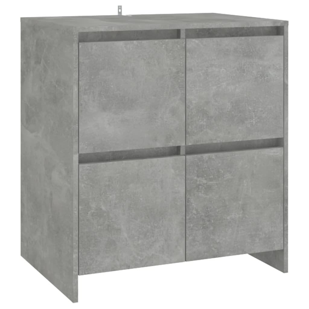 Senkki betoninharmaa 70x41x75 cm lastulevy - Sisustajankoti.fi