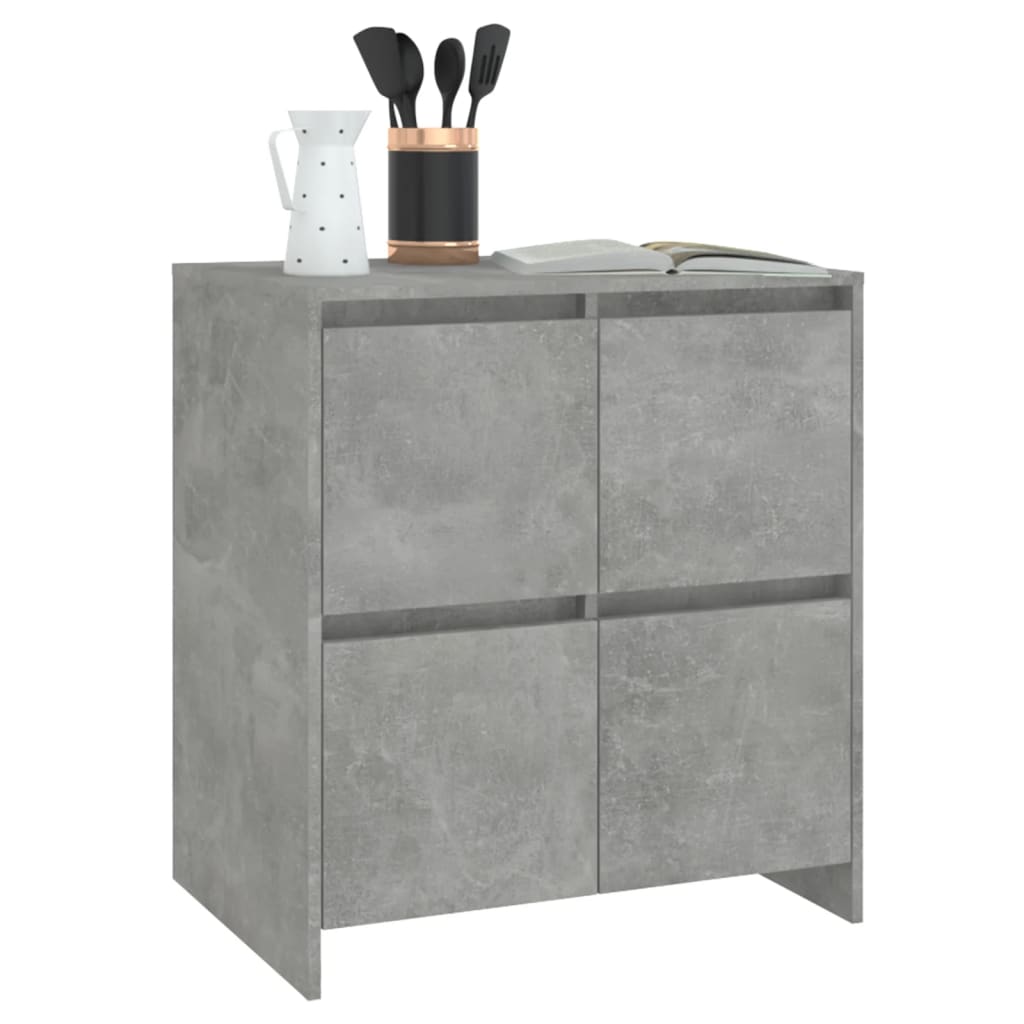 Senkki betoninharmaa 70x41x75 cm lastulevy - Sisustajankoti.fi