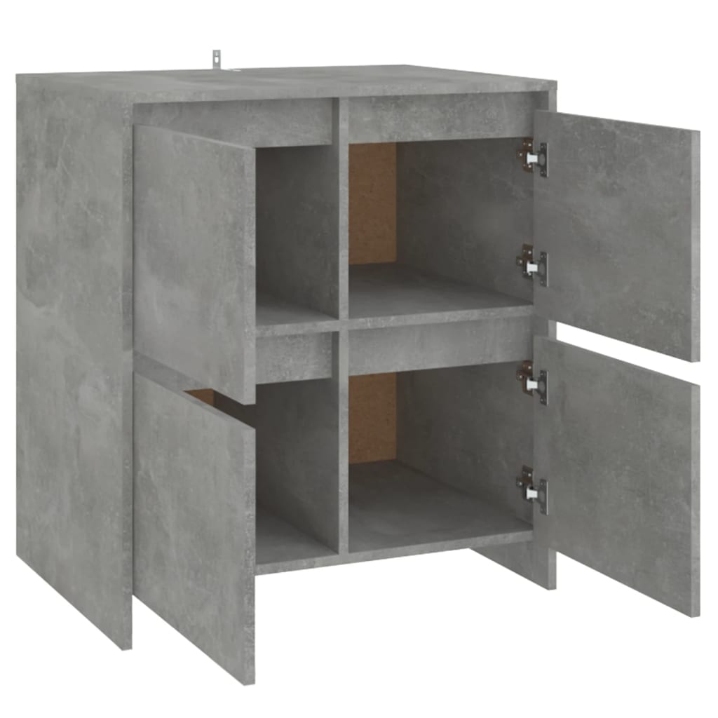 Senkki betoninharmaa 70x41x75 cm lastulevy - Sisustajankoti.fi