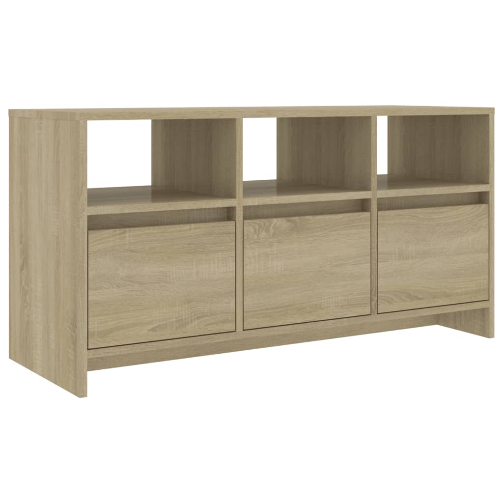 TV-taso Sonoma-tammi 102x37,5x52,5 cm lastulevy - Sisustajankoti.fi