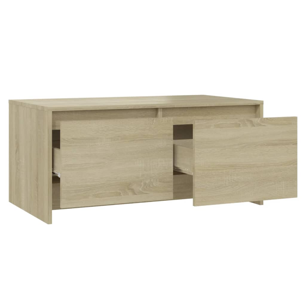 Sohvapöytä Sonoma-tammi 90x50x41,5 cm lastulevy - Sisustajankoti.fi