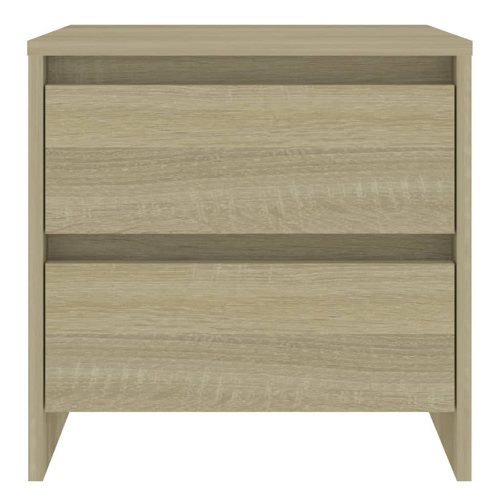 Yöpöydät 2 kpl Sonoma-tammi 45x34,5x44,5 cm - Sisustajankoti.fi
