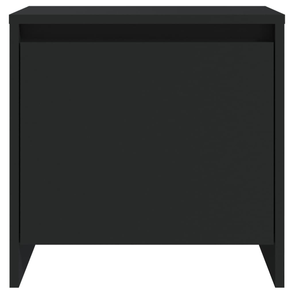 Yöpöydät 2 kpl musta 45x34x44,5 cm lastulevy - Sisustajankoti.fi