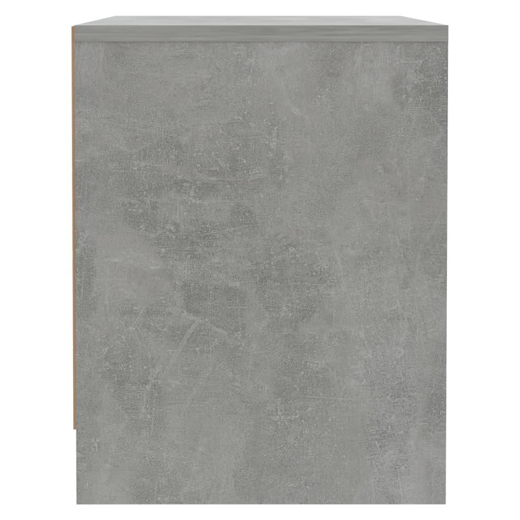 Yöpöytä betoninharmaa 45x34x44,5 cm lastulevy - Sisustajankoti.fi