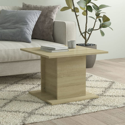Sohvapöytä Sonoma-tammi 55,5x55,5x40 cm - Sisustajankoti.fi
