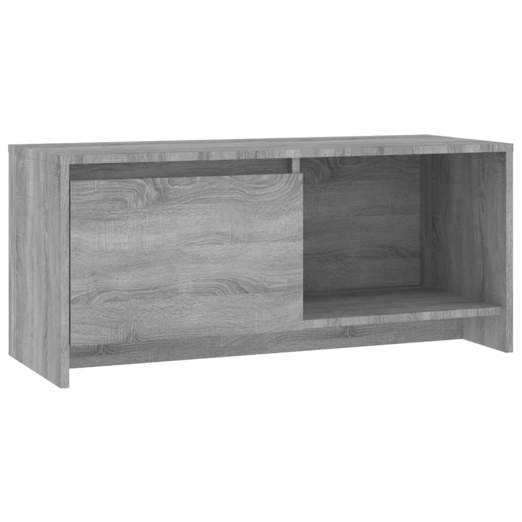 TV-taso harmaa Sonoma tammi 90x35x40 cm lastulevy - Sisustajankoti.fi