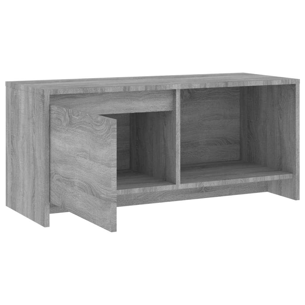 TV-taso harmaa Sonoma tammi 90x35x40 cm lastulevy - Sisustajankoti.fi