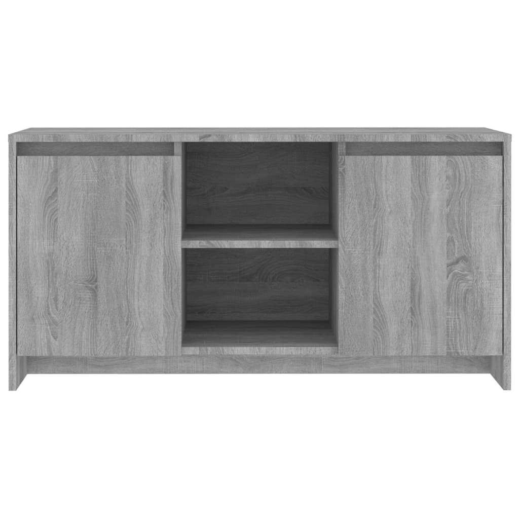 TV-taso harmaa Sonoma-tammi 102x37,5x52,5 cm lastulevy - Sisustajankoti.fi