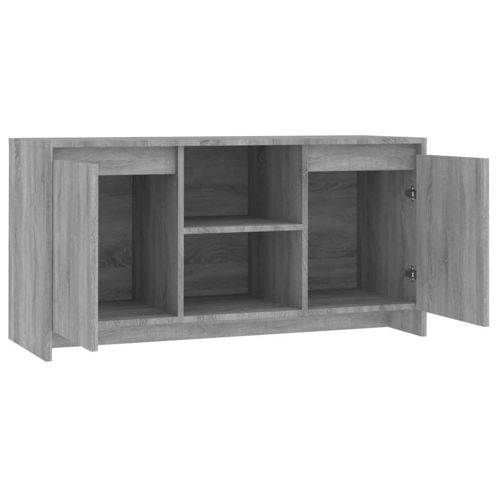 TV-taso harmaa Sonoma-tammi 102x37,5x52,5 cm lastulevy - Sisustajankoti.fi