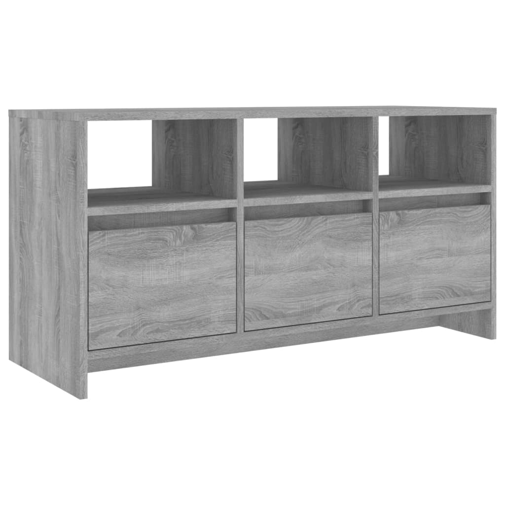 TV-taso harmaa Sonoma 102x37,5x52,5 cm lastulevy - Sisustajankoti.fi