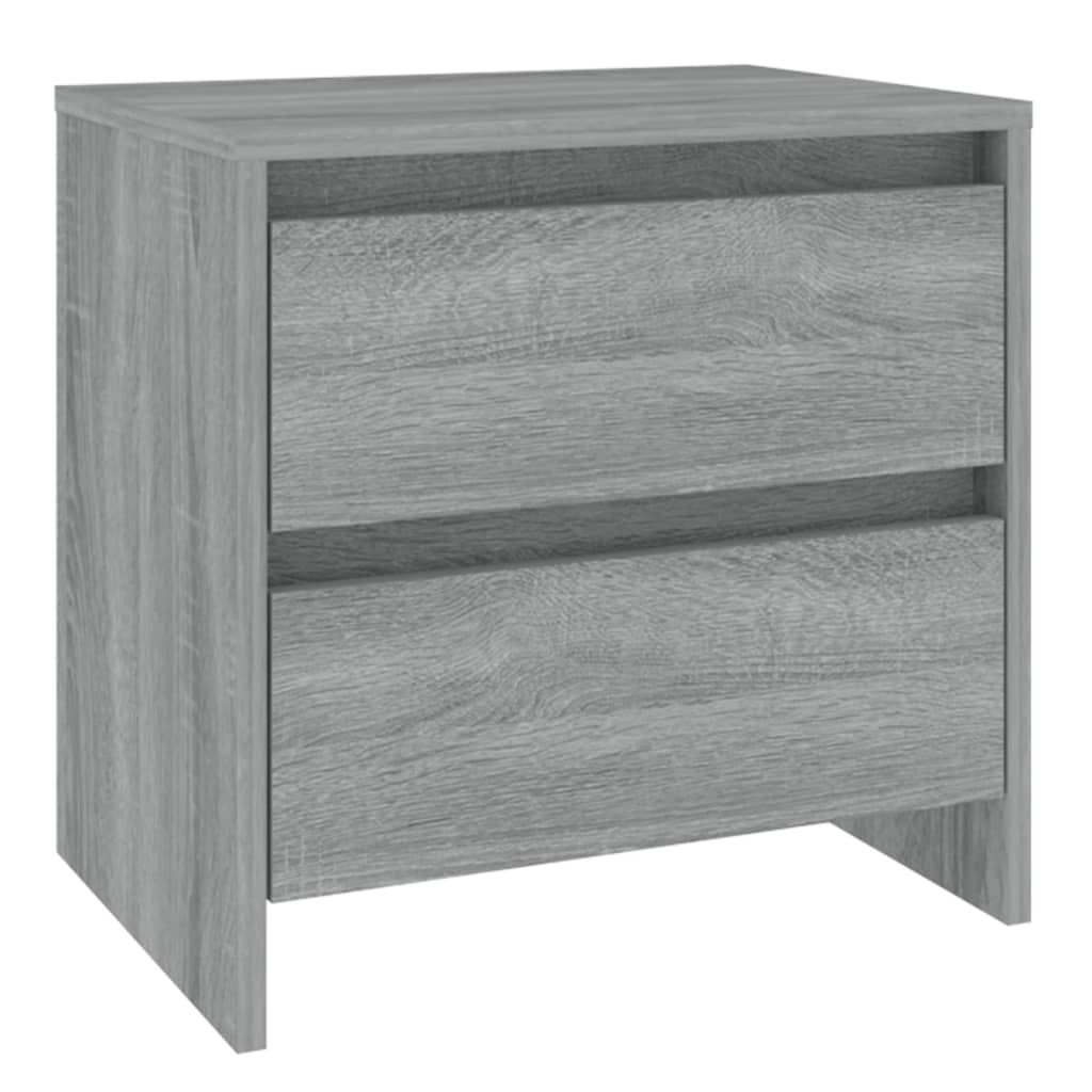 Yöpöytä harmaa Sonoma 45x34,5x44,5 cm - Sisustajankoti.fi