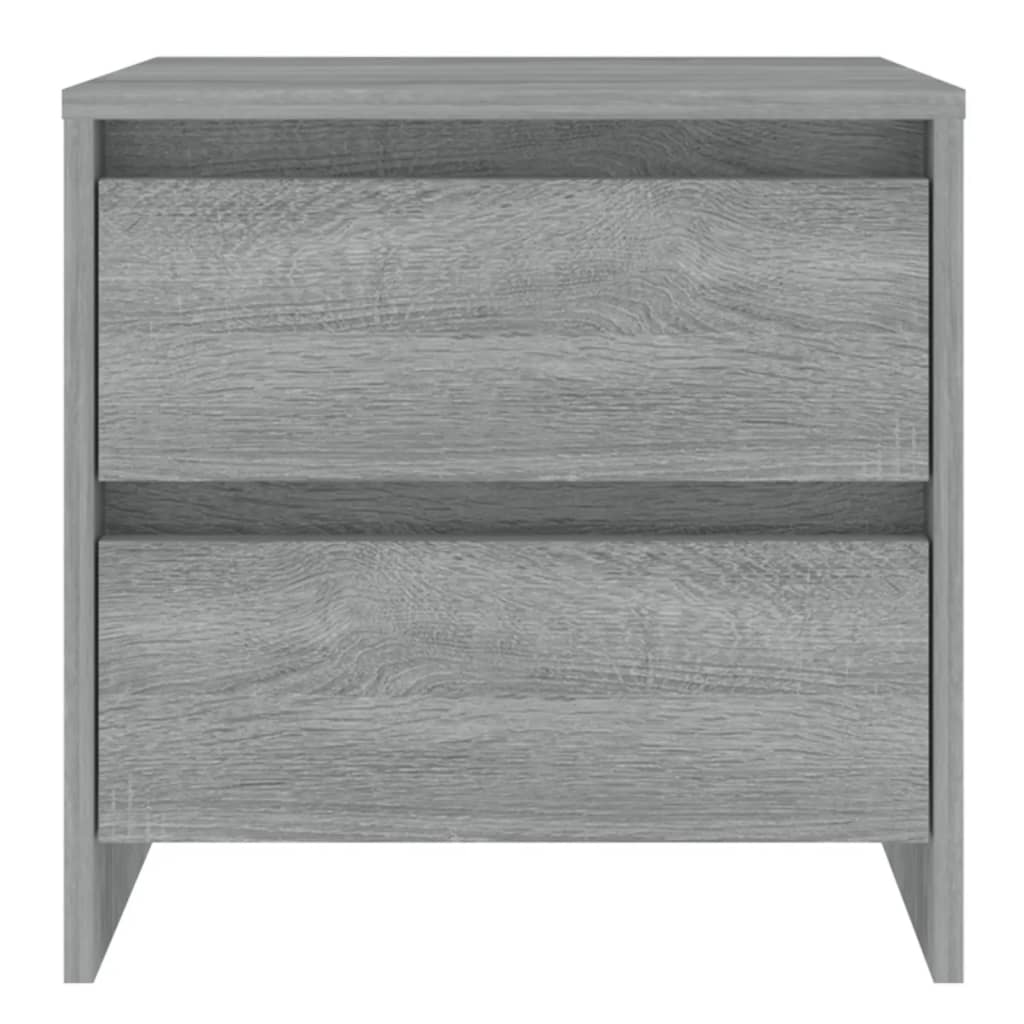 Yöpöytä harmaa Sonoma 45x34,5x44,5 cm - Sisustajankoti.fi