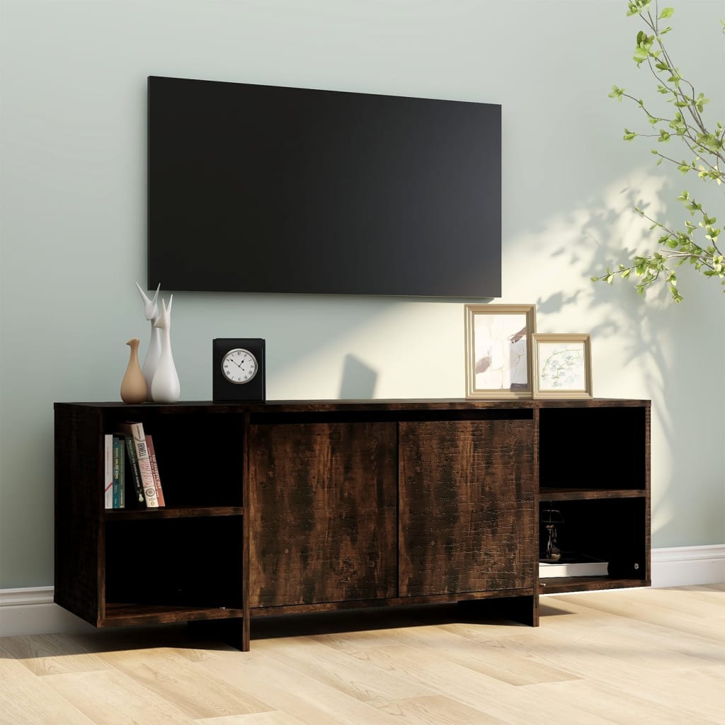 TV-taso savutammi 130x35x50 cm lastulevy - Sisustajankoti.fi