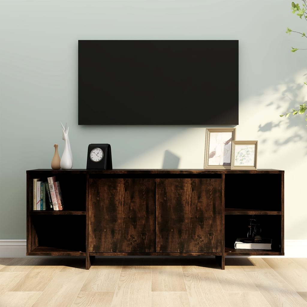 TV-taso savutammi 130x35x50 cm lastulevy - Sisustajankoti.fi